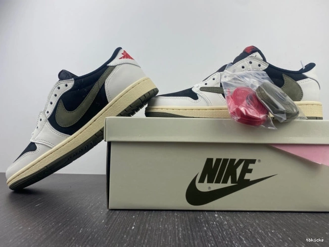 Rep TB Scott x 1 Travis Air Jordan Low OG DZ4137-106 WMNS Olive 0721